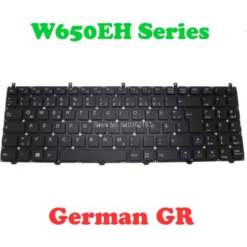 German GR Keyboard For CLEVO W650 W650EH MP-12N76D0-430 4304 MP-12N76D0-4302 MP-12N76D0-4305 MP-12N76D0-43001 MP-12N76D0-43051