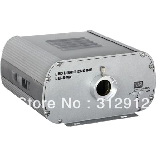 New powerful LEI-8001 DMX 80W LED fiber optic illuminator with RF remote controller