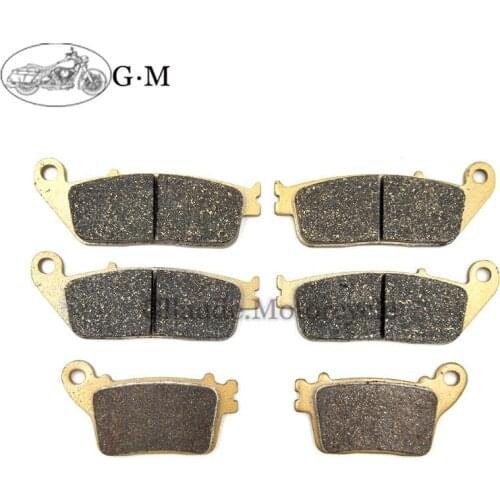 Motorcycle Front / Rear Brake Pads sets For Honda CB600F Hornet Non ABS 2007-2013 CBR600F Non ABS 2011-2013