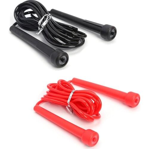 Portable PVC Jump Rope Adjustable Jumping Skipping Rope Training Speed Fitness Adult Sports Skipping Rope