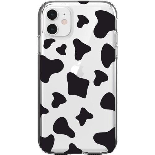 Cow Design Iphone 11 Transparent Phone Case