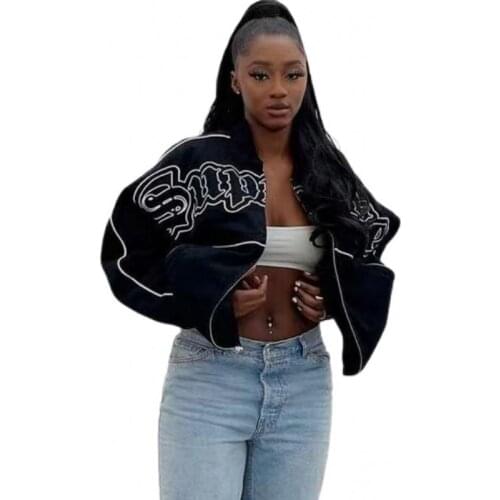 Женские черные куртки Sukienki China At AliExpress