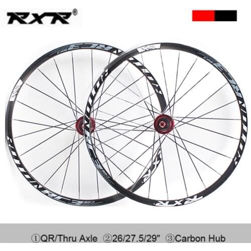 Bicycle Wheelset 26/27.5/29" Carbon Hub bicicleta aro 29 Disc Clicher Tyre Rim 7-11s mountain bike wheels
