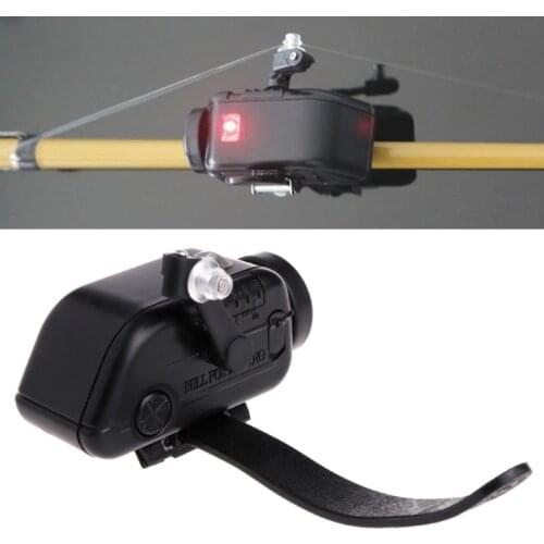 High Sensitive Fish Bite Alarm Adjustable Volume Fishing Rod Signal Device Bait Alertor Fishing Bell Tool