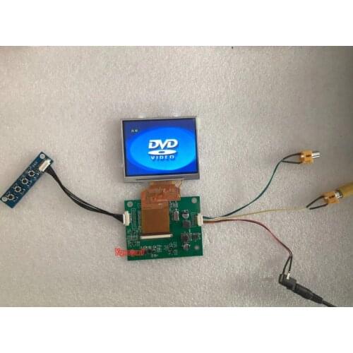 Yqwsyxl 3.5inch LQ035NC111 320x240 LCD Screen with 2AV LCD controller Board for Satlink WS 6906 Satellite Finder LCD Screenpanel