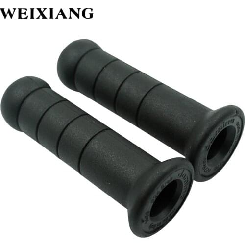 22mm 24mm Anti-Slip Rubber Motorcycle ATV Handlebar Grip Throttle Oiler Handle Bar Grips