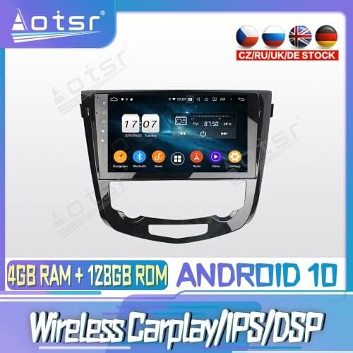 Android 10 PX6 128G For NISSAN Qashqai AT 2013 - 2016 DVD GPS Navigation Auto Radio Stereo Video Multimedia Player HeadUnit 2din