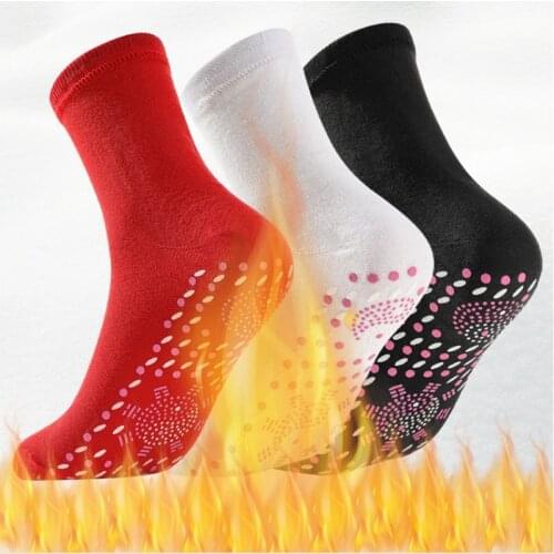Physiotherapy Indoor Floor Socks Hot Moxibustion Massage Socks Self Heating Of Magnetic Therapy Healthcare Self Heating Socks