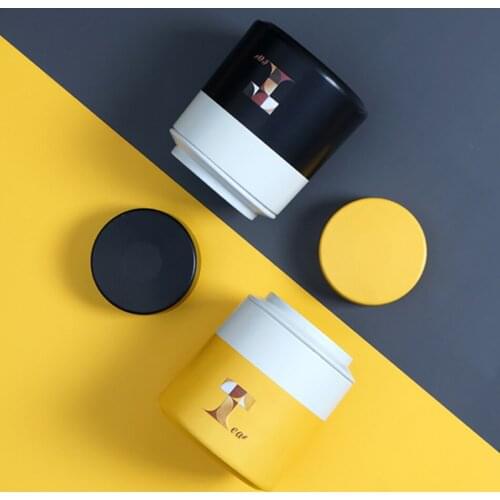 Star Packaging Round Storage Tea Metal Tin Container