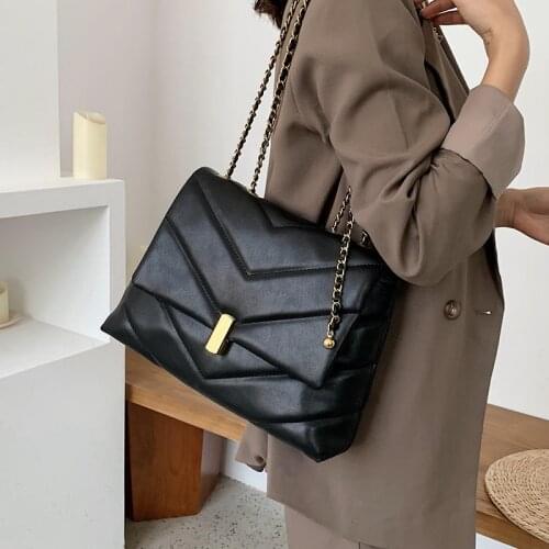 Fashion Soft PU Leather Women Shoulder Crossbody Bags 2021 New Vintage Handbags Ladies Messenger Bags Casual Totes Female Purse