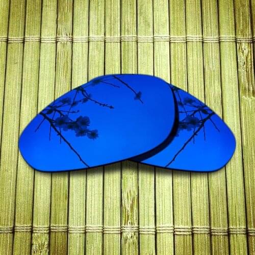 Polarized Replacement Lense For-Oakley Straight Jacket 1999 Sunglasses Frame True Color Mirrored Coating - Violet Options