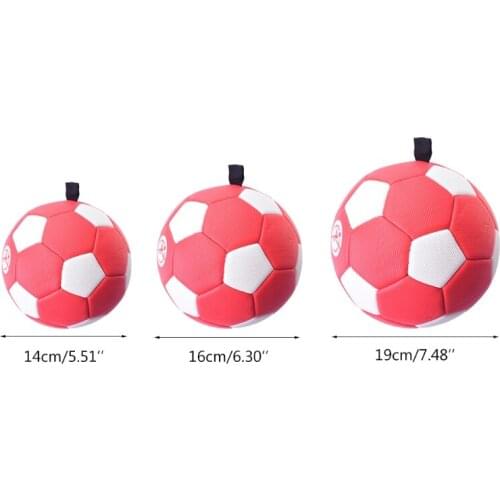 55KD Smart Football with Tether for Juggling, Foot Control, Kicking Practice - Adjustable Cord - Outdoor Soccer Equipment