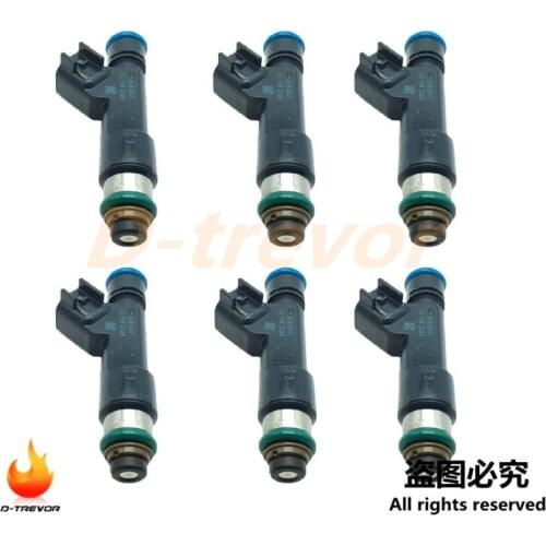 6PCS 12602480 Fuel Injector For Chevrolet Pontiac Saturn 2.2L 2.4L 2008-2012