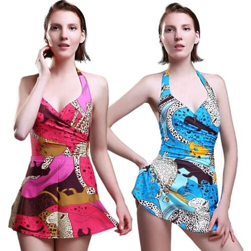 Triangle Sexy Leopard Swimwear Women One Pieces Swimsuits Female Swimming Bodysuits Pool Beach Bathing Suits 2018 CO