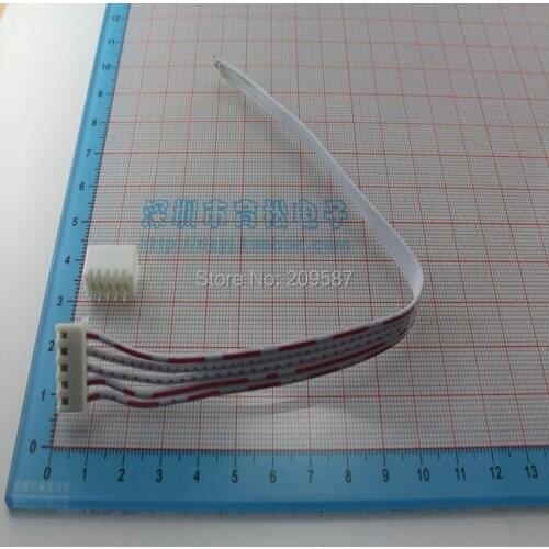 10 pcs 5 Pin Connector leads Heade 2.54 mm L: 200mm