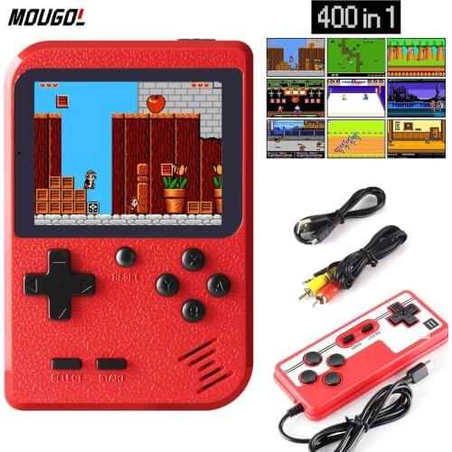 2021 Video Game Consoles Game Player Built in 400 Retro Games Relax Toy in Leisure Time Support Two Roles Meanwhile Game boy