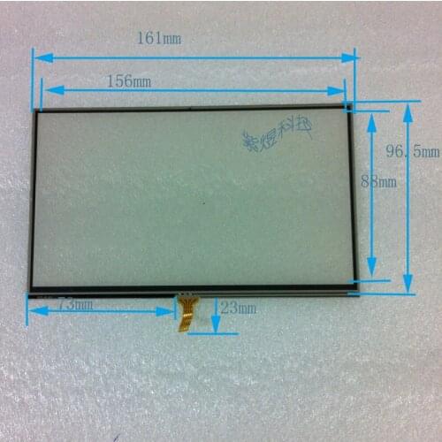 7-inch 161*97 touch screen handwriting screen compatible for eroda navigation DVD car audio LCD screen