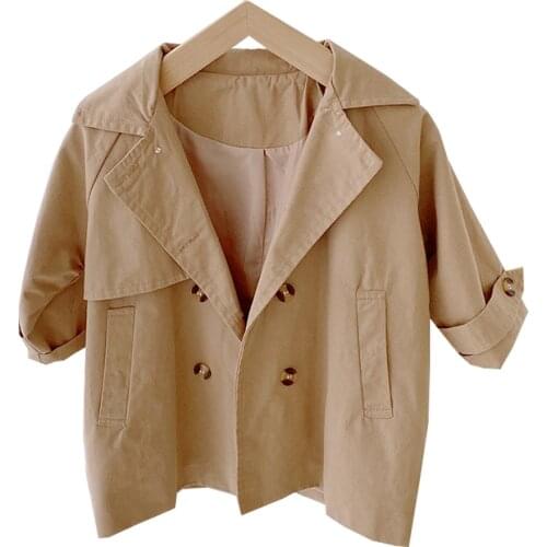 Amya Baby Trench Coats For Girls