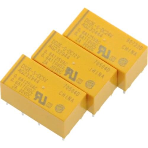Free shipping 10PCS New original DS2E-S-DC24V DS2E-S-24V relay