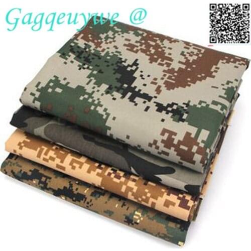 Gagqeuywe 100*150cm width by meter DIY camouflage clothes fabric