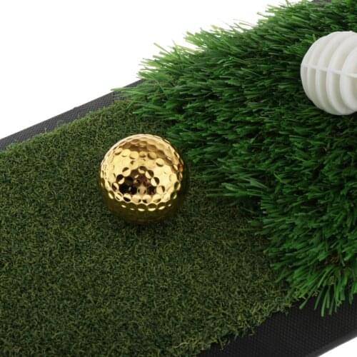 Golf Practice Hitting Mat | 18.5"x7.87" Turf Mat Perfect for Indoor Outdoor Training and Practice