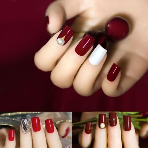 Red Nail Gel Bright Top Coat 5ML Whitening Mixed Varnish Painting Nail Art Design UV LED Is Suitable For Home And Nail Salons