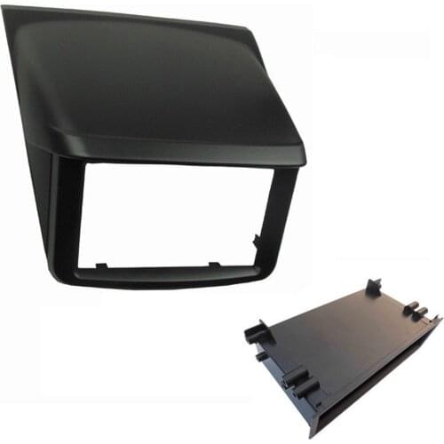 Single Din/Double Din Facia For Mitsubishi L200 Triton 2006+,Pajero Sport 2008+ Dash Kit Fascia Radio DVD Panel Face Plate Trim