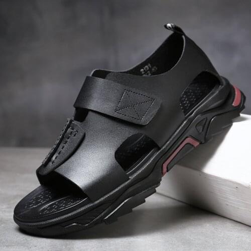 Men's Leather Sandals MINUSIKE China