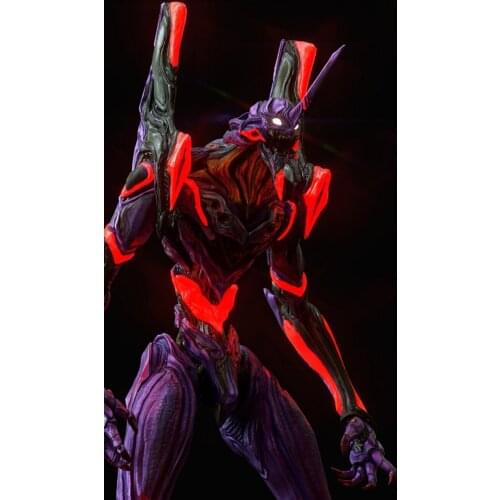 Unpainted GK Resin Figure Scale EVA-01 Robot Model Kit Self-Assembled Colorless Figures Kit No.82