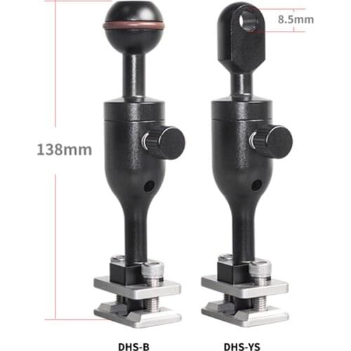 SUPE Scubalamp Detachable Hot Shoe DHS Ball YS 5inch Quick Release Stable Scuba Diving Underwater Camera Housing Accessories