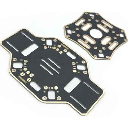 F450 multi-rotor 4-axis drone aerial photography rack part F450 PCB sinking gold upper/lower board with circuit RC helicopter