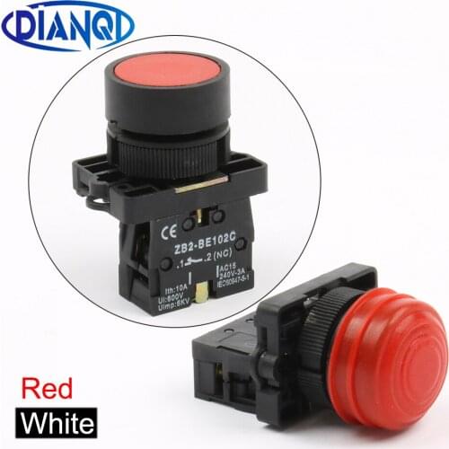 XB2-EP11 NO EP42 NC Momentary self-Reset with waterproof cover push button switch