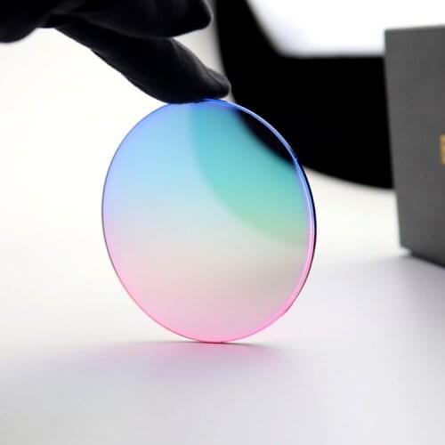 Flash Color Rose Gold Mirror Lenses for Sunglasses Double Colors Gradient EXIA OPTICAL A36 Series