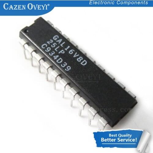 1pcs/lot GAL16V8D-25LP GAL16V8D-7LP GAL16V8D-15LP GAL16V8D-15LPI GAL16V8 DIP-20 In Stock
