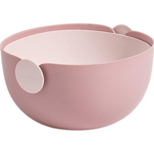 2 pcs Safe Practical Convenient Durable Kitchen Strainer Baskets Storage Holders Washing Baskets