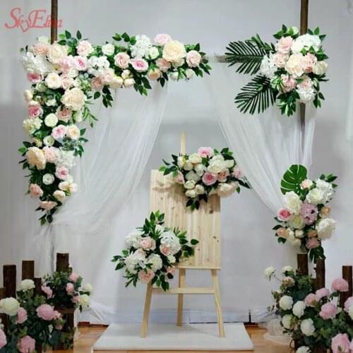 48CM * 10M Wedding Decoration Organza Laser DIY Crafts Table Runner Crytal Tulle Organza Sheer Gauze Element Toll Yarn 5ZB