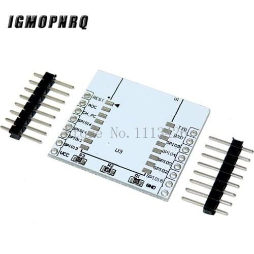 5pcs/lot ESP8266 serial WIFI Module Adapter Plate Applies to ESP-07, ESP-12F, ESP-12E