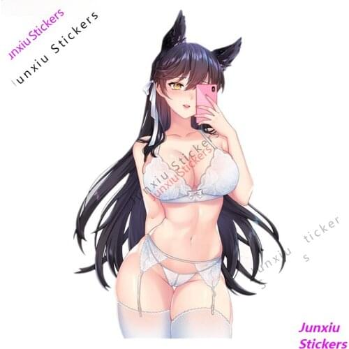 Atago From Azur Lane Anime Sex Girl Anime Car Sticker Decal for Bumper Trunk Laptop Motorcycle Scratch-Proof Exterior KK15x6cm