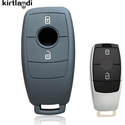 Kirtlandi Silicone Key Cover Case for Mercedes Benz B Class W245 E200L E300L A180L C260L E260L 2017 E Class W213 2018 Key Case