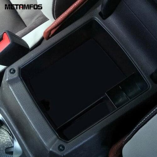 For Volkswagon Tiguan 2017-2019 2020 Center Control Storage Box Locker Glove Case Container Interior Accessories Car Styling