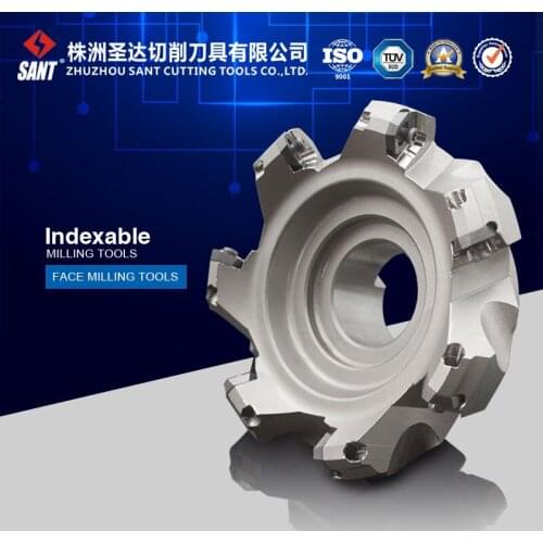 Indexable face milling tools AF01.12B32.100.07 diameter is 100mm