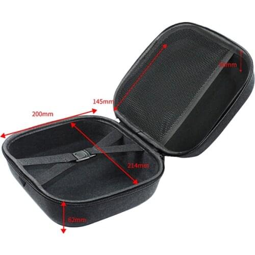 JMT Universal RC Transmitter Storage Bag Protector Case For Walkera 9ET07 AT9S AT10 Drone Quadcopter kids toys Folding Propeller
