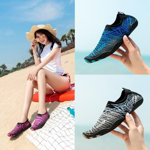 Couple Outdoor Swimming Water Shoes Snorkeling Water Skiing Mens Womens Beach Shoes Non-slip Quick-drying Treadmill Soft Shoes