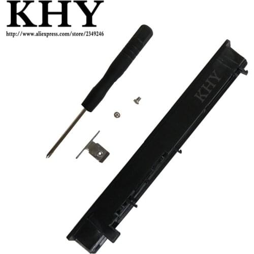New for ThinkPad E570 E575 Laptop DVD/RW Front panel bracket SSD HDD Caddy 9.0mm SATA 3.0 2.5 " SSD Case Front panel