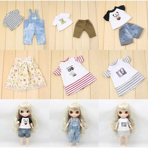 Clothes For 1/6 Blyth Plump Body 6 Different Models Cute and Sweety