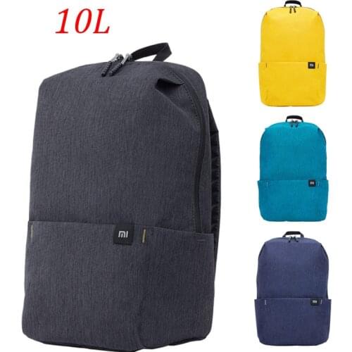 Original Xiaomi Mi Backpack 10L Waterproof Colorful Daily Leisure Urban Unisex Sports Travel Backpack Dropshipping