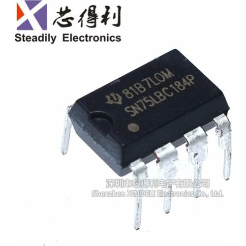 10pcs/lot Driver Receiver Transceiver Interface Sn75lbc184p Dip-8