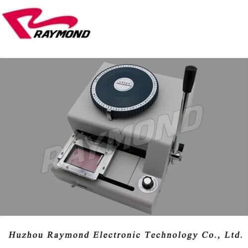 72 Characters Manual PVC Card Embosser with Indent,Embossing and Indent Integrate Machine