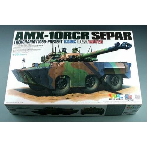 Tiger Model 4607 1/35 Scale French Army AMX-10RCR SEPAR Tank Destroyer