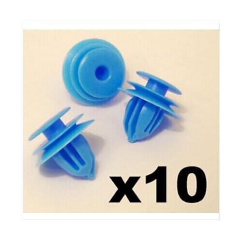 10x Interior Trim & Door Panel Retainer Fastener Clip- For Toyota, Lexus & Honda